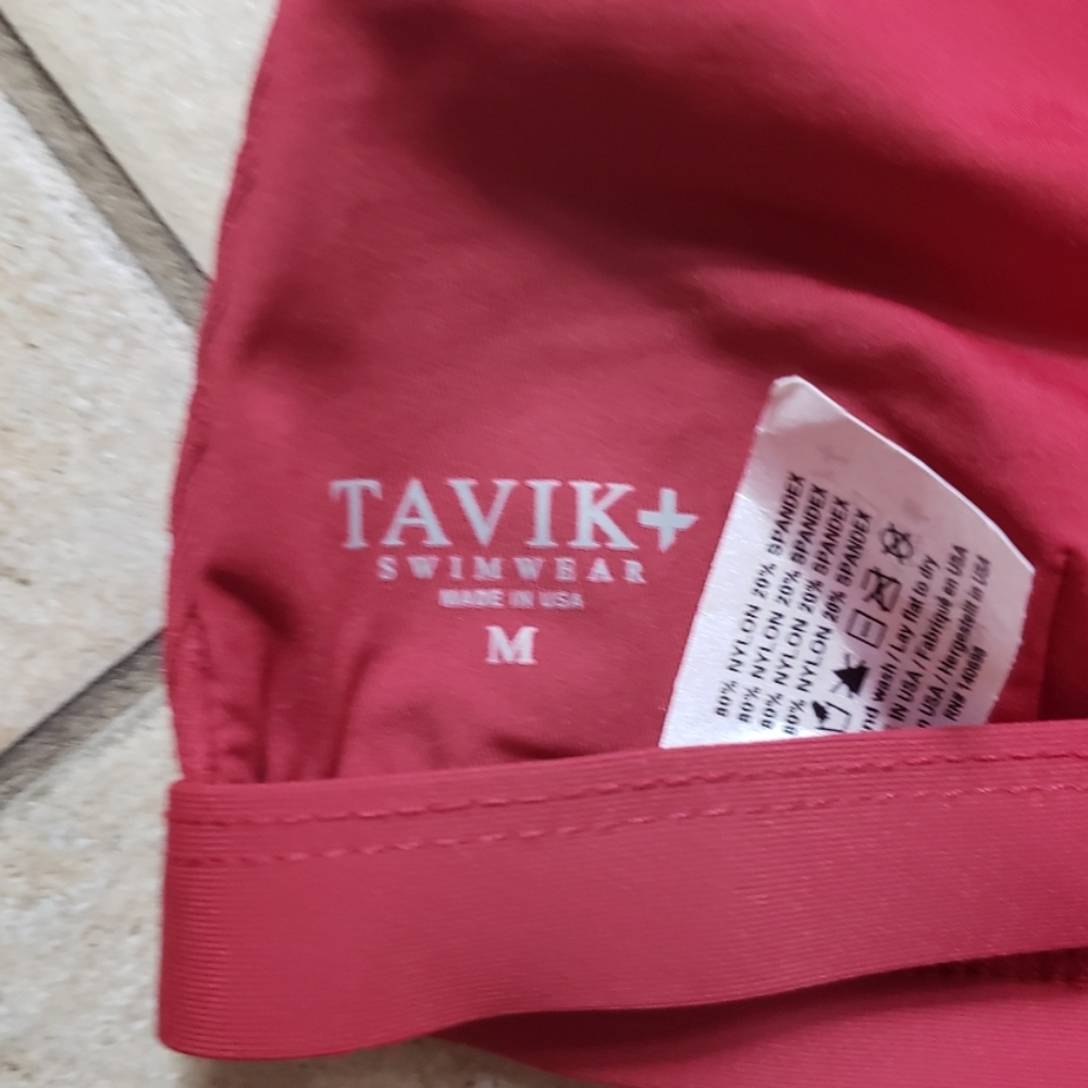 Tavik Caroline Red Ribbed Bikini Set medium - Picture 6 of 7